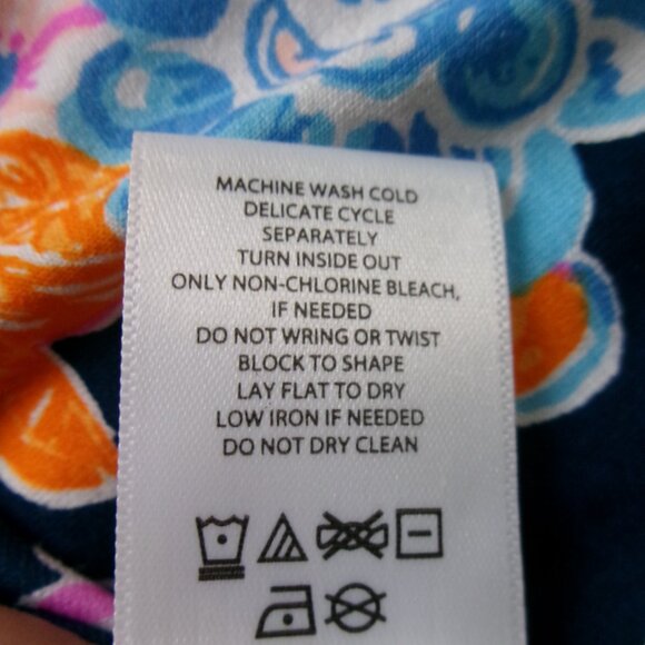 New Lilly Pulitzer x Disney Sophie Stretch Sheath Dress Agean Blue Pink Green M - Picture 11 of 11